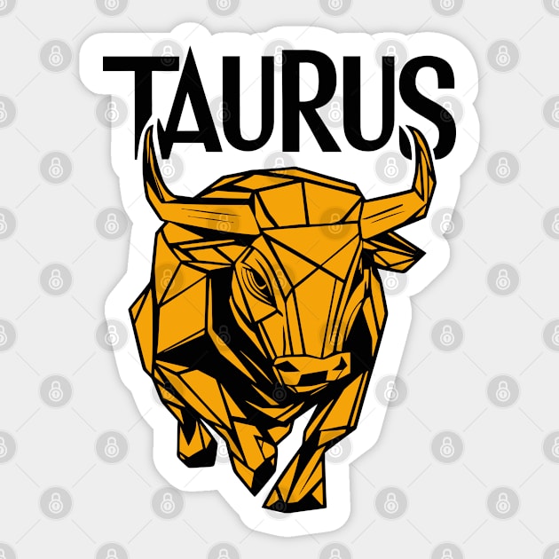 Taurus Sticker by Custom Prints HD
